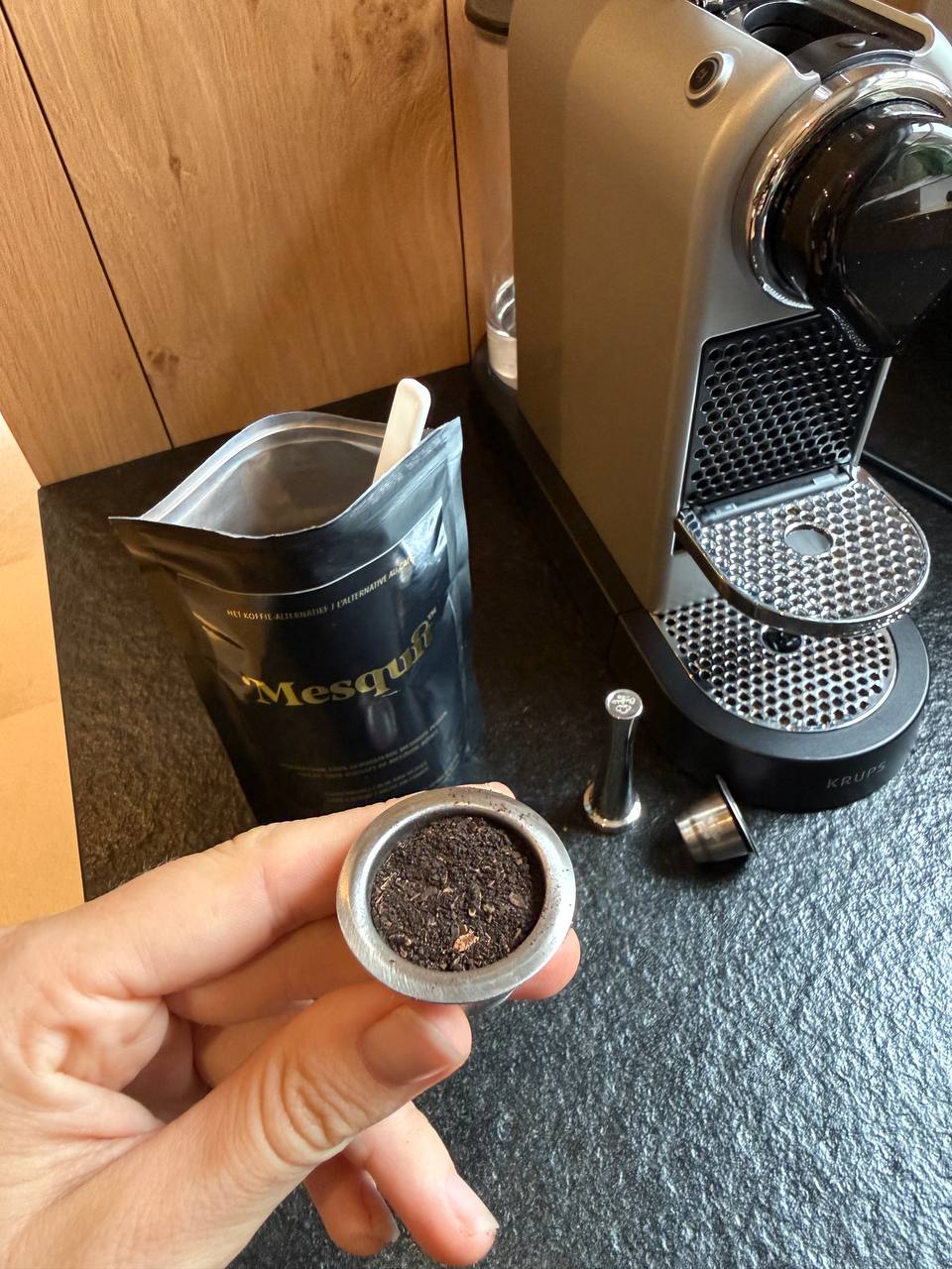 Mesquit being prepared, as featured on mesquit.be